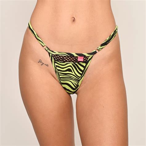 Midnight Predator Bandeau Bikini By Oh Lola Swimwear