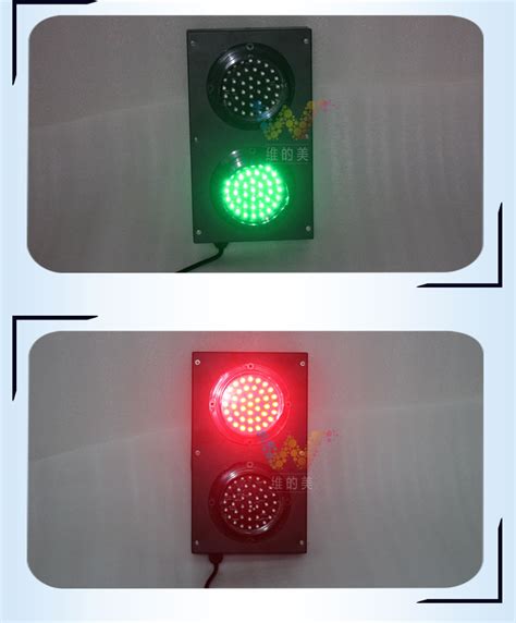 Mm Red Green Led Light Pc Mini Traffic Signal Light Wide Way