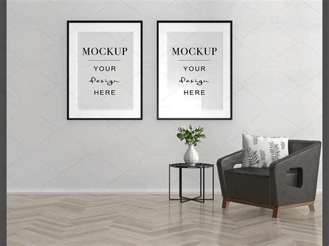 Mockup Frame in Living Room Graphic by SWcreativeWhispers · Creative ...