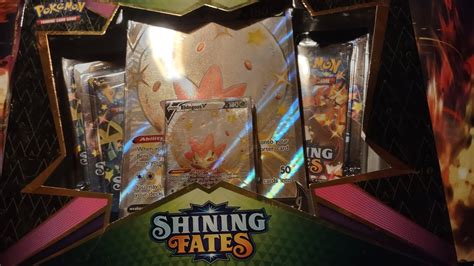 Shining Fates Eldegoss V Box Opening Youtube