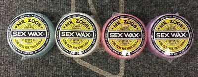 Mr Zogs Sex Wax Ice Hockey Stick Blade Wax PACK NEW EBay