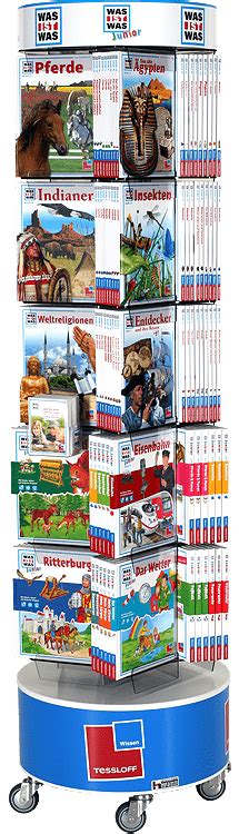 DREHSÄULE für Comics Sachbücher