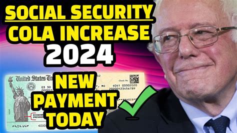 Social Security News 2024 Cola Increase SSI SSDI Estimate Social