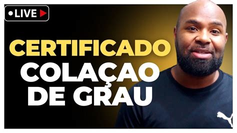 SAÚDE AGENTE Como Pegar o Certificado de Colação de Grau e