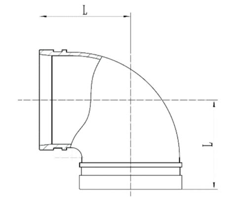 Cotovelo Joelho Ranhurado 90º Sistema Grooved Nulis Nulis