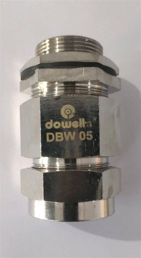 Polished Round DBW05 Dowells Double Compression Cable Gland IP65 At Rs