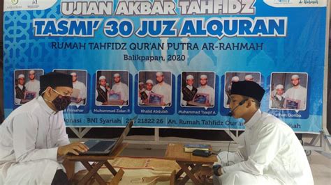 Live Ujian Tahfidz Tasmi Juz Ananda Fathan Qoriba Day Part Youtube