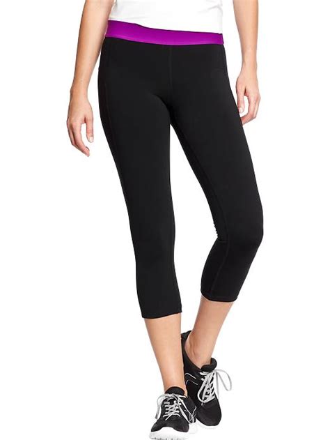 Womens Old Navy Active Compression Capris Opulent Iris Livestorm