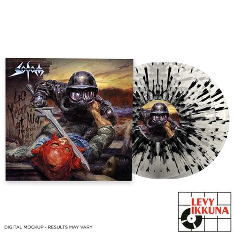 Sodom 40 Years At War Greatest Hell Of Sodom 2LP Coloured Vinyl