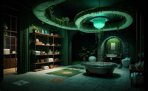 a green bathroom :: Behance