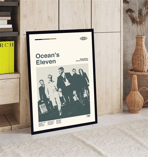 Ocean's Eleven Poster Ocean's Eleven Print Custom - Etsy