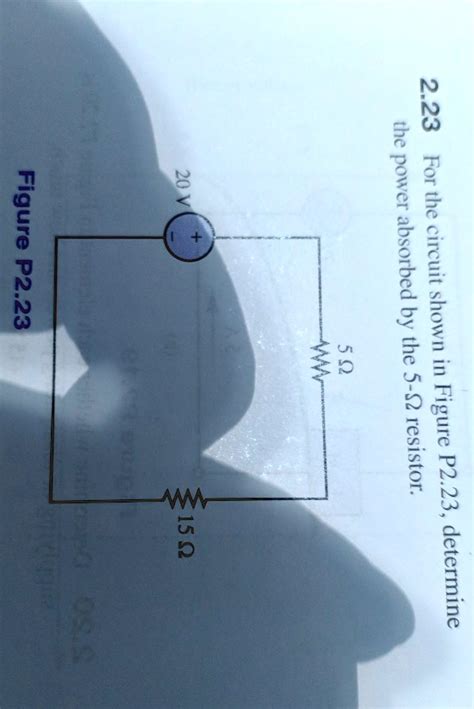 Solved Figure P V Wmm The Power Absorbed By The Resistor