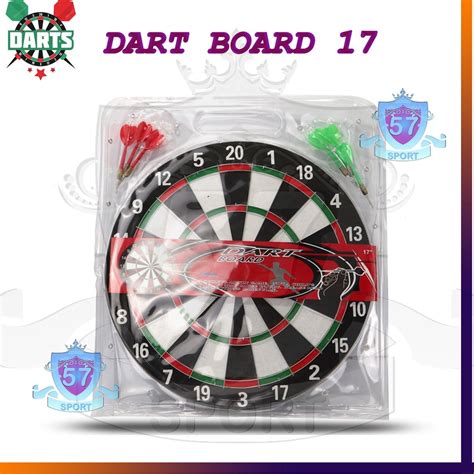 Jual Kode V V Dart Game Besar Inch Papan Dart Board Game Shopee