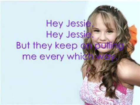 debby ryan hey jessie lyrics onscreenwmv youtube