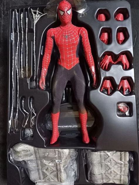 Figurine Articul E Hot Toys Mms Spiderman Spider Man Pouces Inutilis E Neuve Jpn