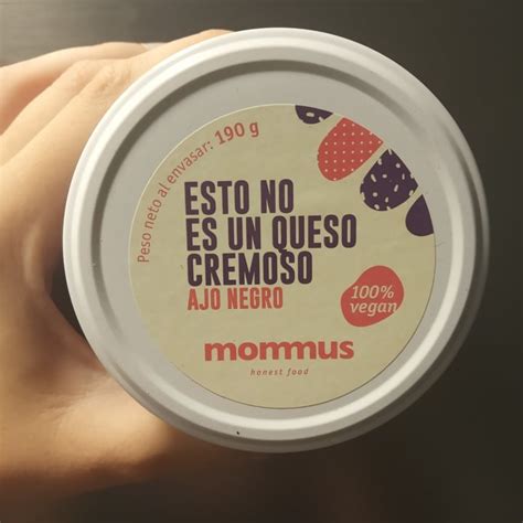 Mommus Foods Esto No Es Un Queso Cremoso Sabor Ajo Negro Review Abillion