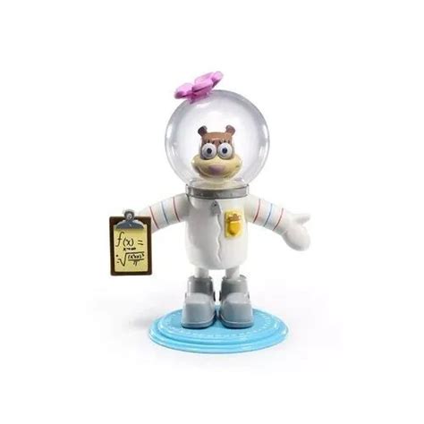 Spongebob Squarepants Sandy Cheeks Bendyfig Figure Noble Collection £1700 Picclick Uk