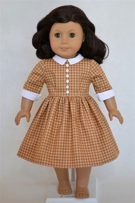 American Girl 18 Inch Doll Dress Historical By Jennywrensdressshop 50