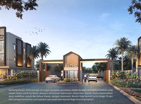 Rumah Lantai Minimalis Di Cluster Astha Suvarna Sutera