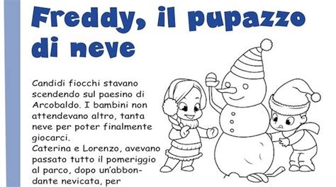 Storie Sull Inverno Per Bambini Racconti E Leggende Da Stampare