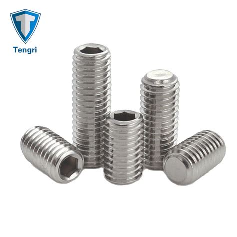 Stainless Steel Hex Socket Set Screws Grub Screw China Hex Socket