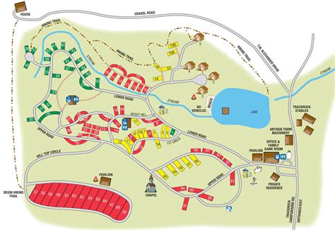 CampgroundMap - TrackRock Campground and Stables