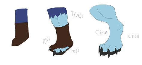 Werewolf Paw Foot Transformation Sequence by Perithefox10 on DeviantArt