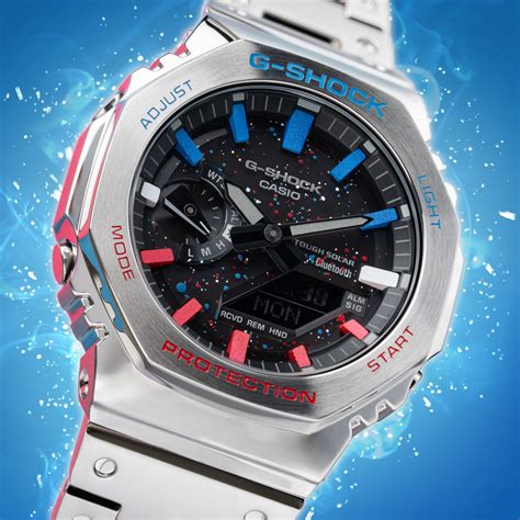 G Shock Casioak Metal Pepsi Ifl Watches