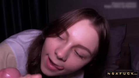 Pov Amateur Blowjob Ended With A Waterfall Of Cum On Her Cute Face Annacraftx22