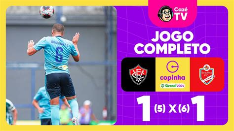 Jogo Completo Vit Ria X Ibrachina Terceira Fase Descubra A