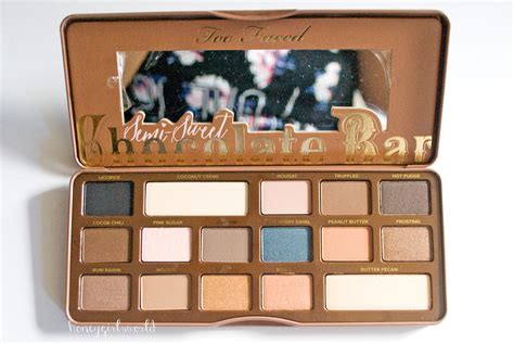 Too Faced Semi Sweet Chocolate Bar Palette Review And Swatches