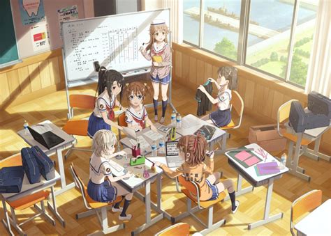 "High School Fleet" anime film visual : r/anime