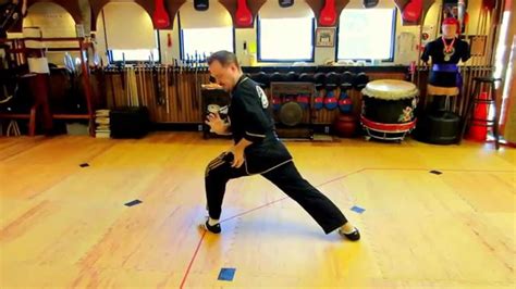 Kung Fu Basic Tiger Stances Walk Through Pace Youtube