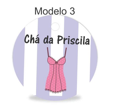 Tag Redonda Sem Cord O Ch De Lingerie Elo