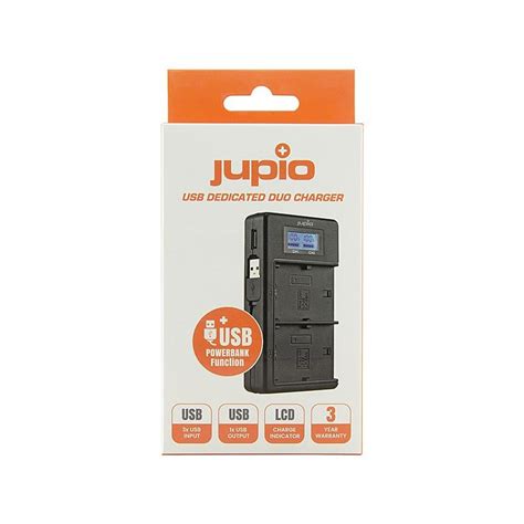 Jupio Usb Dedicated Duo Charger Lcd For Canon Lp E Lp E N Geewiz