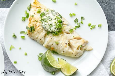 Pan Seared Cod With Cilantro Lime Butter