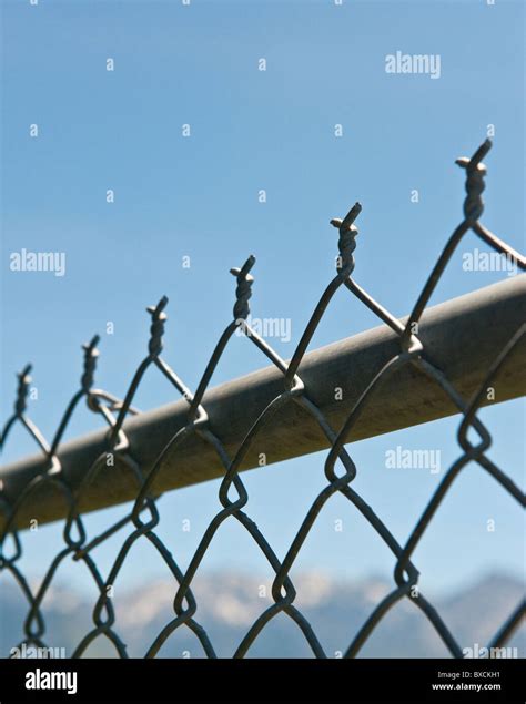 Cyclone fence hi-res stock photography and images - Alamy