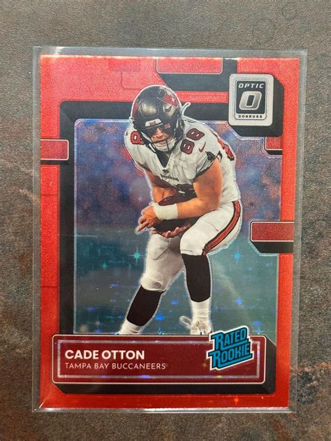 Donruss Optic Cade Otton Red Stars Prizm Rated Rookies Ebay