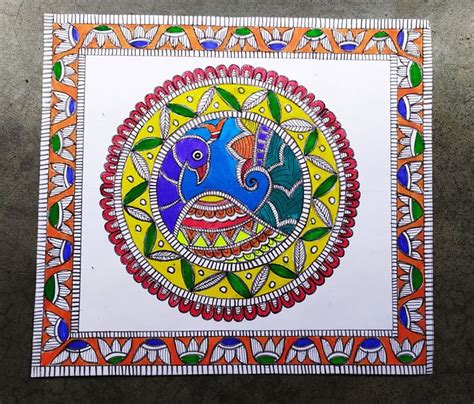 Madhubani Painting Traditional Art From Bihar