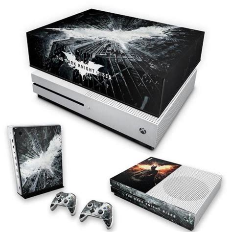 Capa Anti Poeira E Skin Compat Vel Xbox One S Slim Batman The Dark