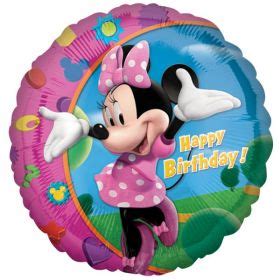 Minnie Mouse Happy Birthday Foil Balloon 18 Peci Australia Pty Ltd