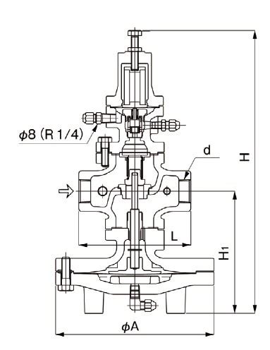 Клапан регулирования первичного давления Yoshitake GPR-2000 【 OPEKS ...