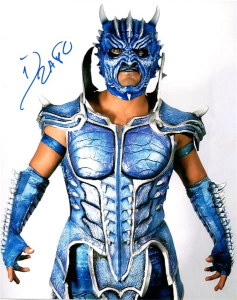 Drago Signed X Photo Pro Wrestling Loot