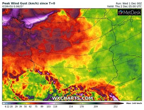 Niszcz Ca Wichura Uderzy W Polsk Wiatr Przekroczy Km H B D