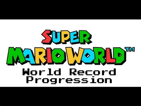 World Record Progression: Super Mario Bros - mevain