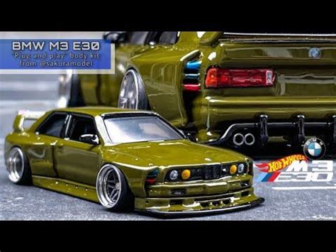 BMW M E PLUG AND PLAY BODY KIT FROM SAKURAMODEL Hot Wheels Custom Bmw M Hot Wheels