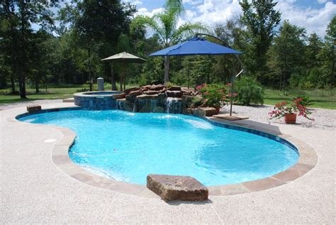 Lagoon Style Pools With A Stunning Waterfall