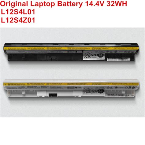 14.4V 32WH 4 셀 배터리 노트북 L12S4L01 L12S4Z01 레노버 IdeaPad S300 S310 S400 ...