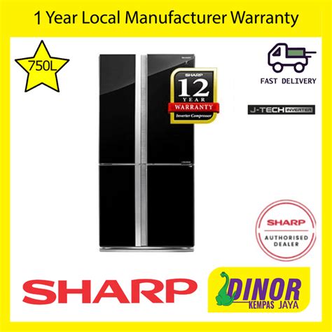 Sharp Refrigerator 800L J Tech Inverter With Auto Ice Maker Hikaru