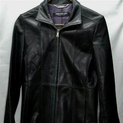 Marc New York Jackets Coats Marc New York Leather Jacket Black